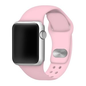 Pastel Pink Apple Compatible Silicone Watchband